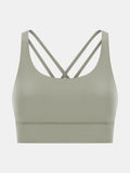 Crisscross Scoop Neck Active Tank