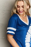 Plus Size V-Neck Tee Shirt