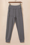 High Waist Joggers with Pockets
