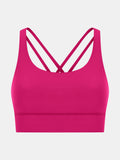 Crisscross Scoop Neck Active Tank