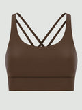Crisscross Scoop Neck Active Tank