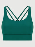 Crisscross Scoop Neck Active Tank