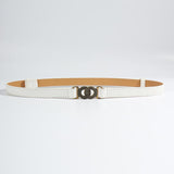 Alloy Buckle PU Belt