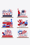 Independence Day Plywood Decor Ornament