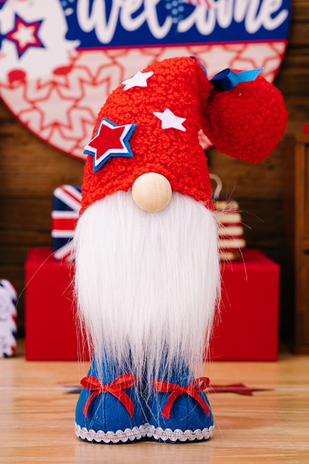 2-Piece Independence Day Knit Beard Gnomes