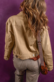 Button Down Collared Jacket